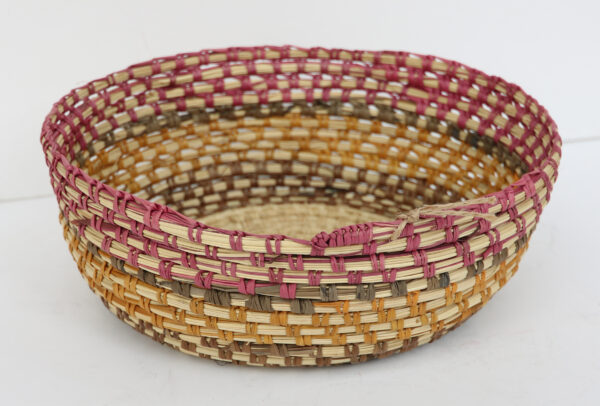 Coiled Pandanus Basket by Jady Girrabul